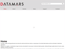 Tablet Screenshot of datamars.com